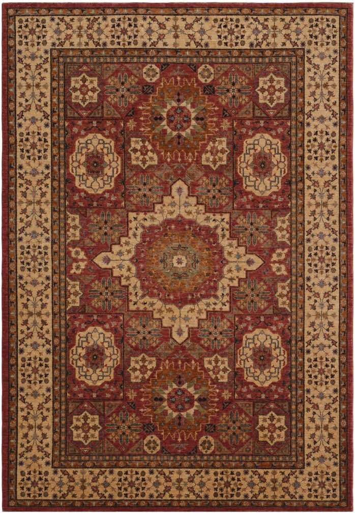 6' 11 x 10' Hand Knotted Mamluk Ziegler Rug
