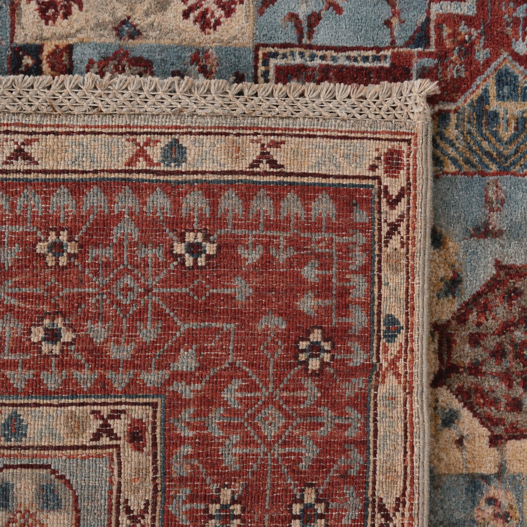 5' x 6' 4 Hand Knotted Mamluk Ziegler Rug