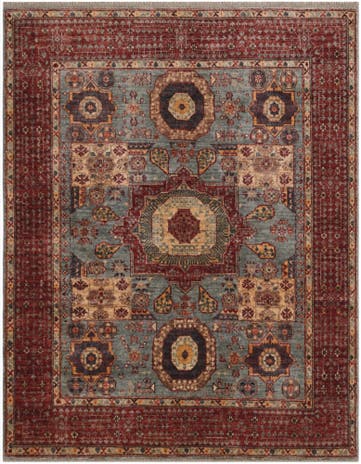 5' x 6' 4 Hand Knotted Mamluk Ziegler Rug