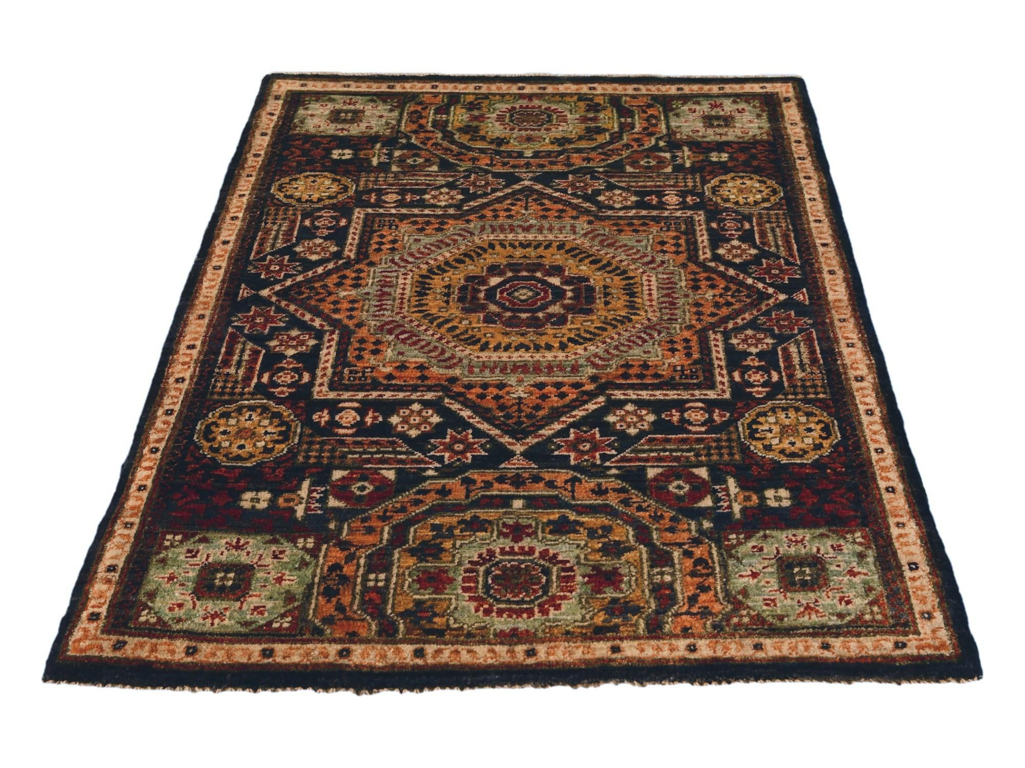2' 9 x 4' Hand Knotted Mamluk Ziegler Rug