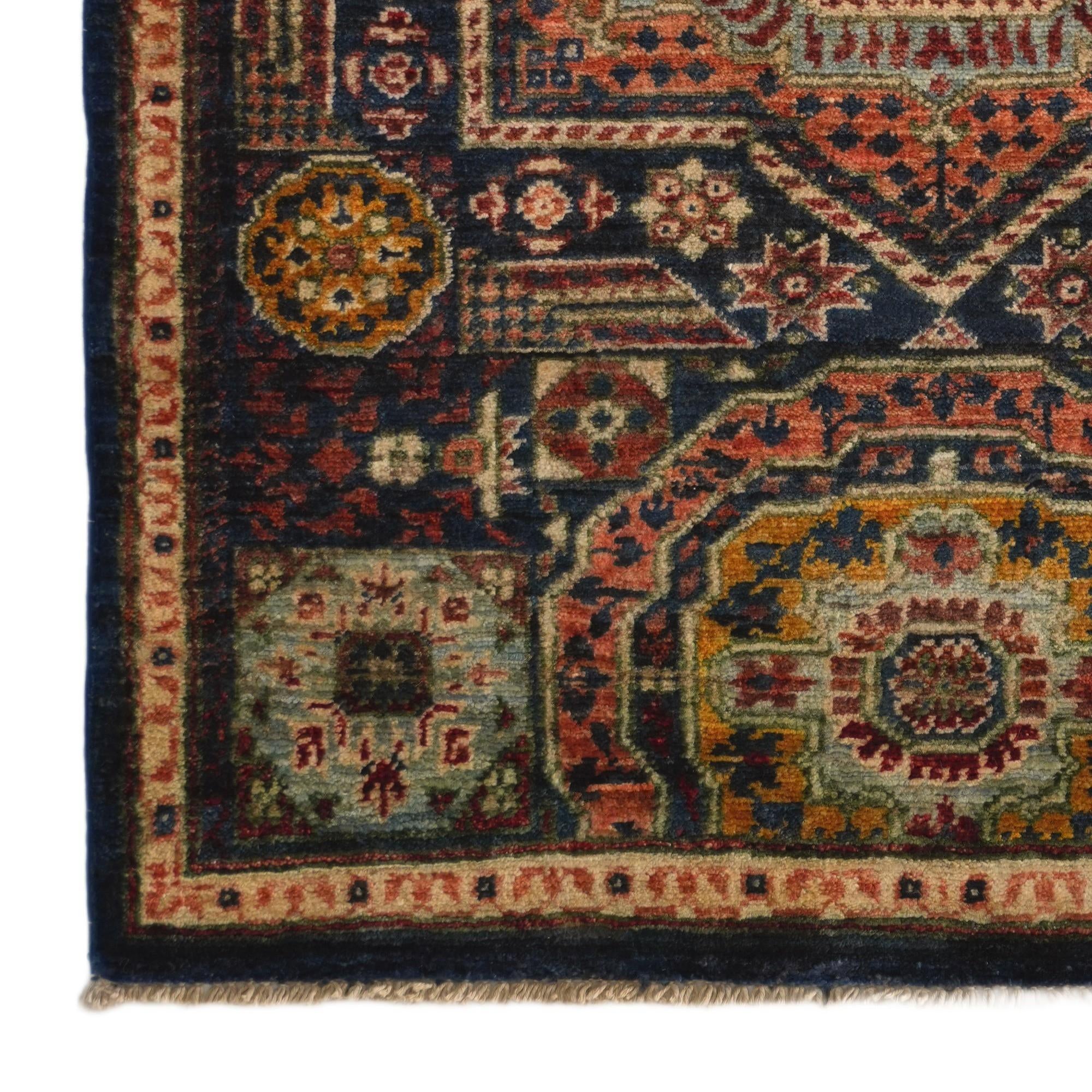 2' 9 x 4' Hand Knotted Mamluk Ziegler Rug