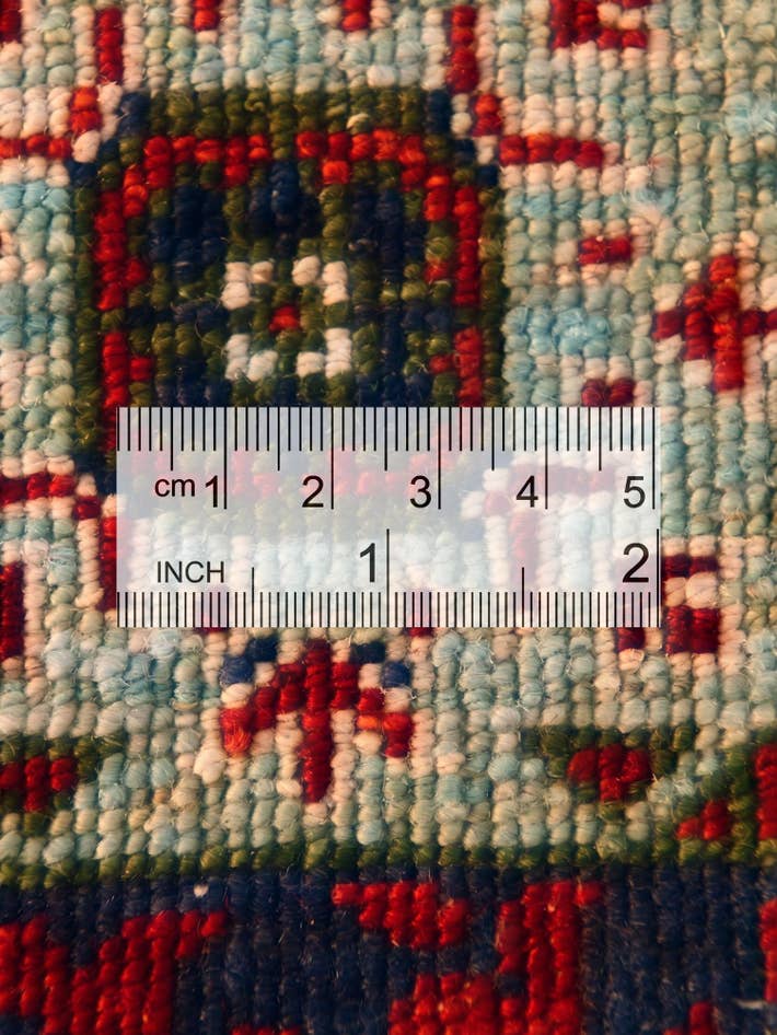 Detail image of 2' 9 x 4' Hand Knotted Mamluk Ziegler Rug