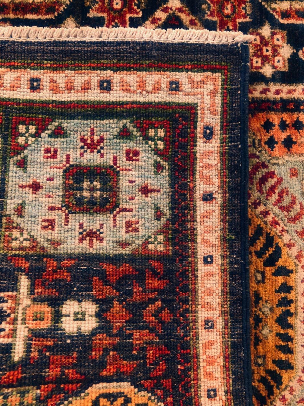 85cm x 120cm Hand Knotted Mamluk Ziegler Rug