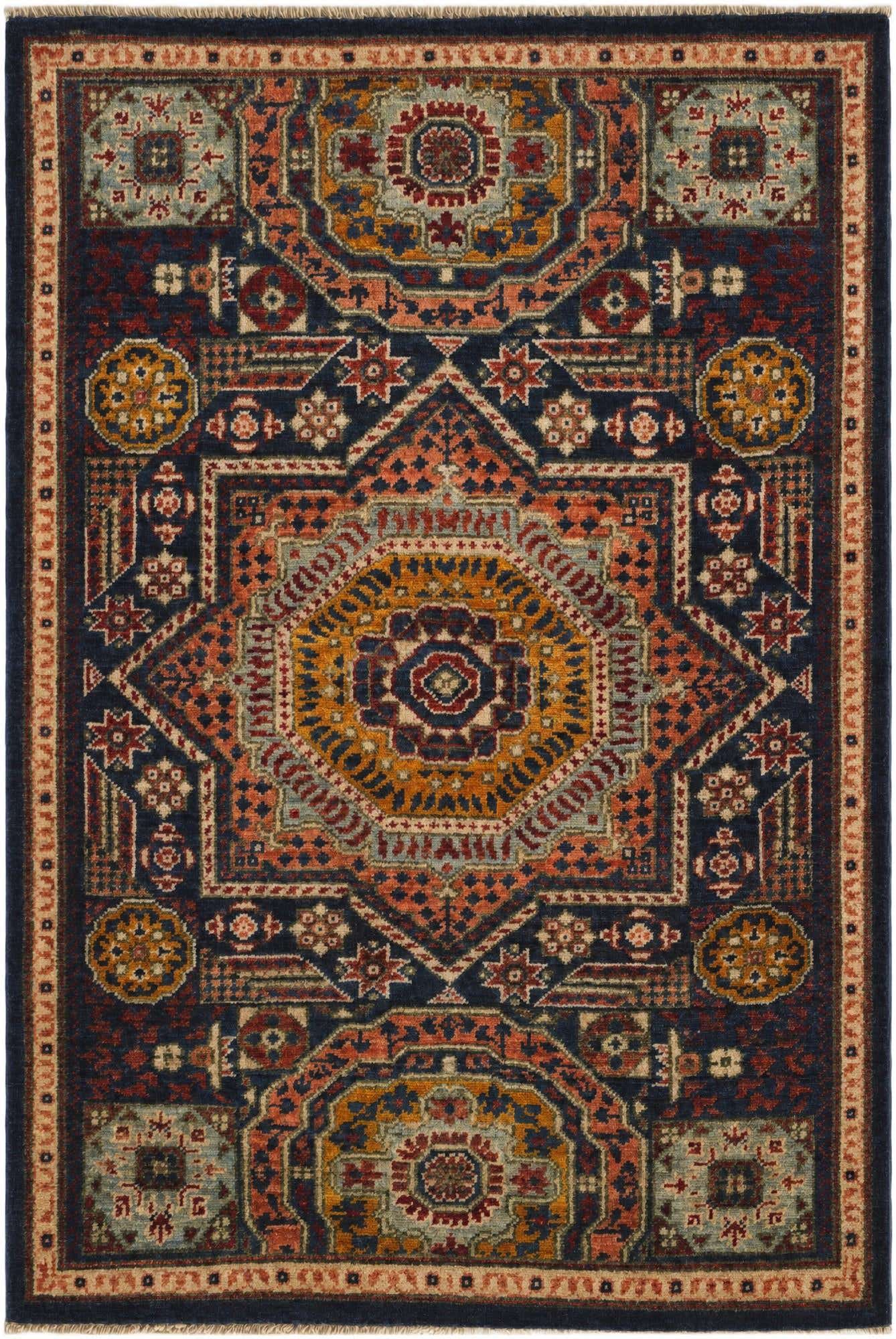 2' 9 x 4' Hand Knotted Mamluk Ziegler Rug