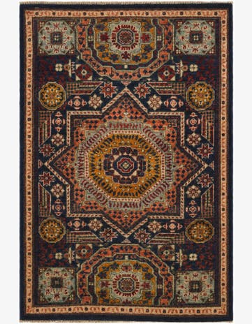 2' 9 x 4' Hand Knotted Mamluk Ziegler Rug