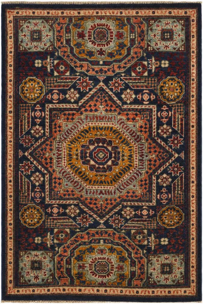 2' 9 x 4' Hand Knotted Mamluk Ziegler Rug