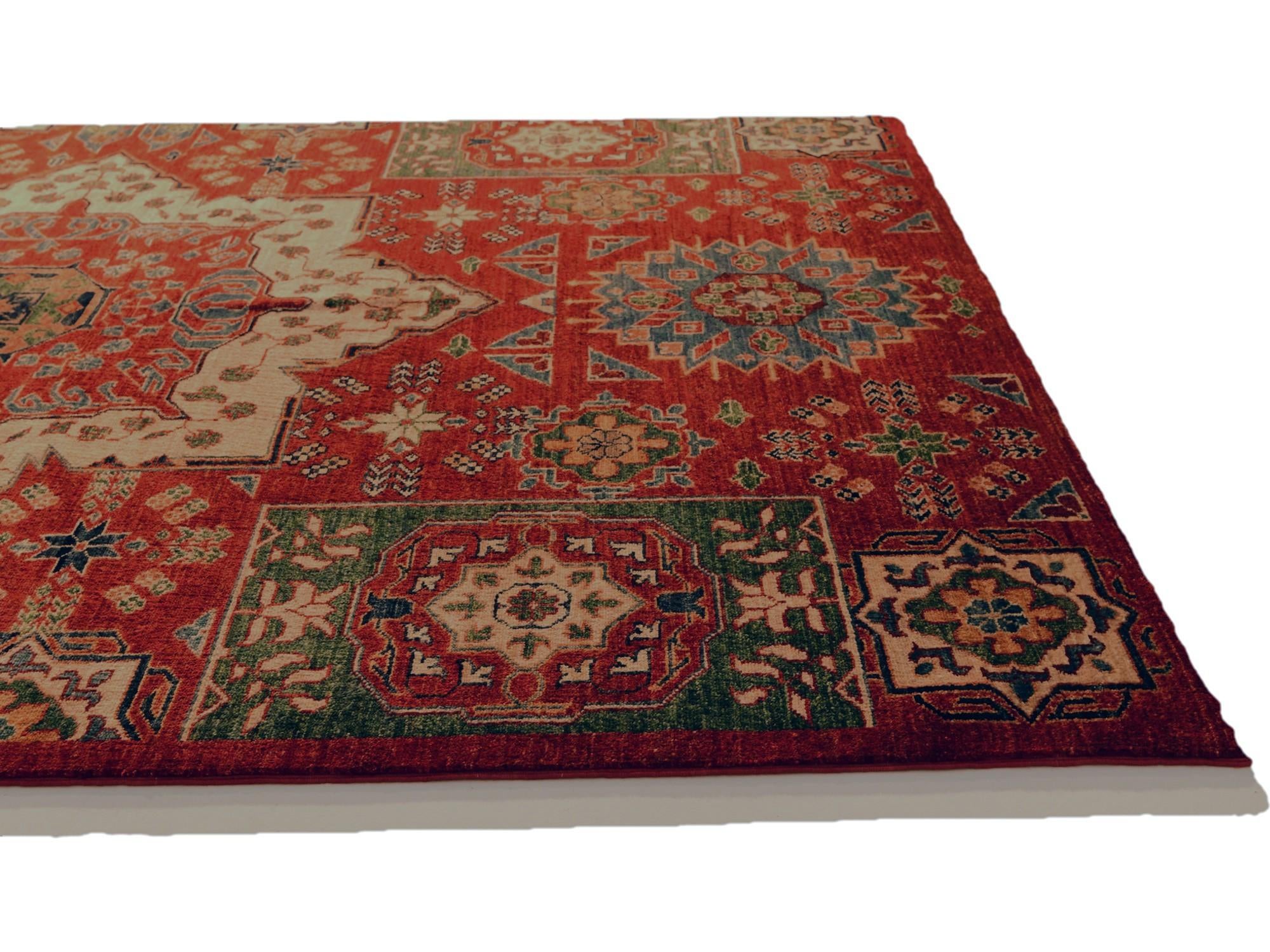5' 7 x 7' 10 Hand Knotted Mamluk Ziegler Rug