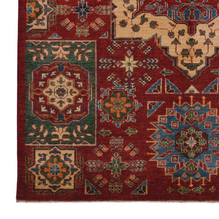 Detail image of 5' 7 x 7' 10 Hand Knotted Mamluk Ziegler Rug