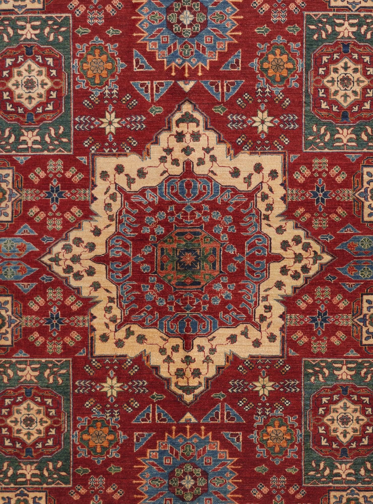 5' 7 x 7' 10 Hand Knotted Mamluk Ziegler Rug