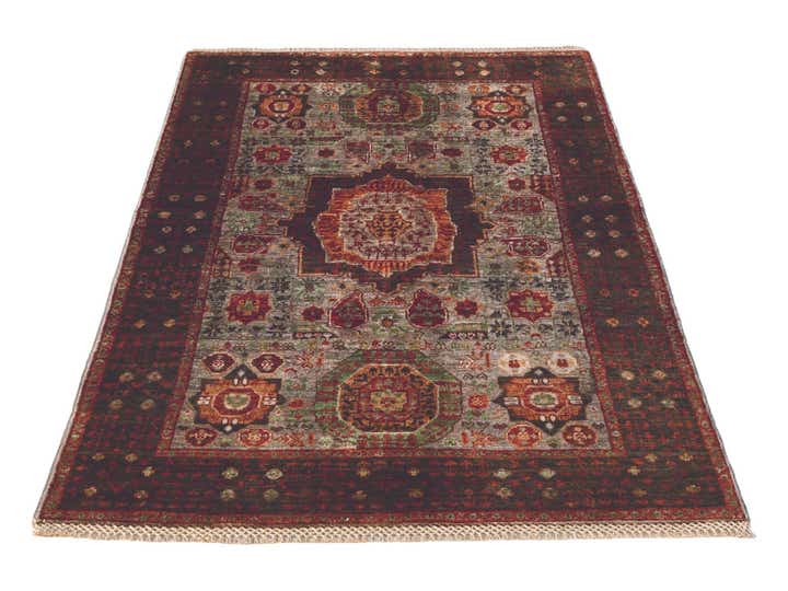 3' 3 x 5' Hand Knotted Mamluk Ziegler Rug