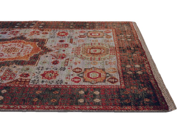 Detail image of 3' 3 x 5' Hand Knotted Mamluk Ziegler Rug