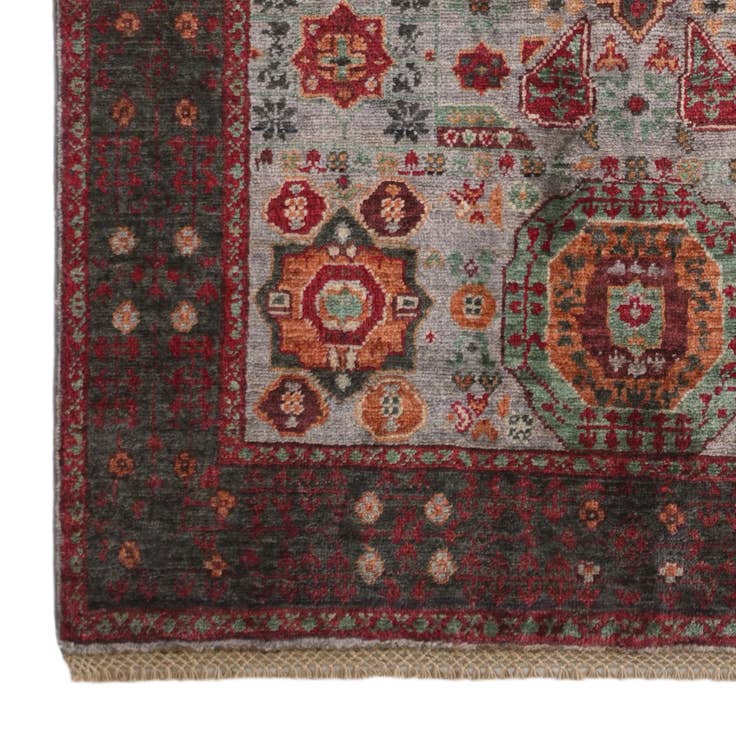 Detail image of 3' 3 x 5' Hand Knotted Mamluk Ziegler Rug