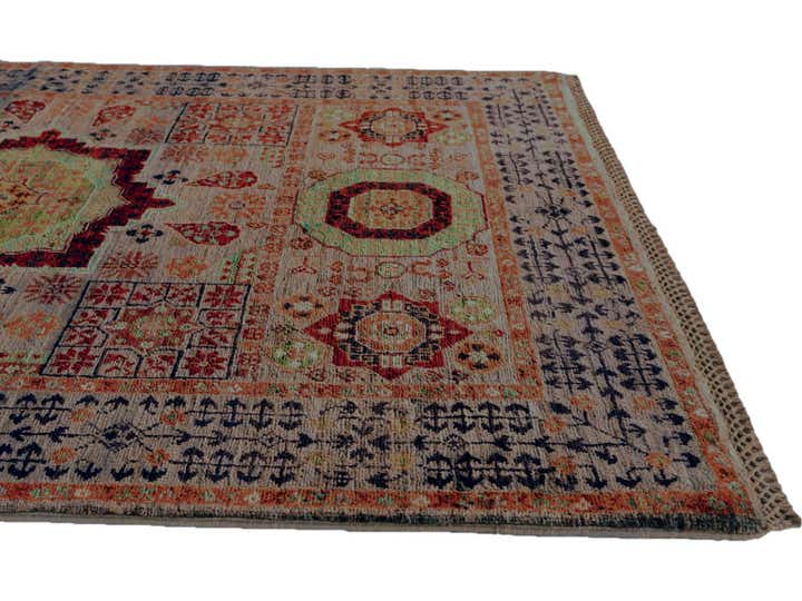 3' 5 x 4' 10 Hand Knotted Mamluk Ziegler Rug
