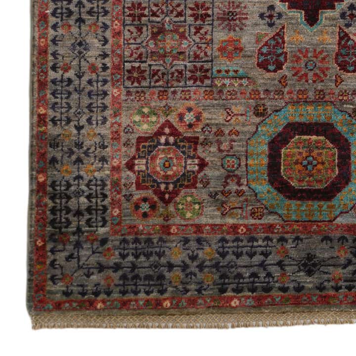 3' 5 x 4' 10 Hand Knotted Mamluk Ziegler Rug