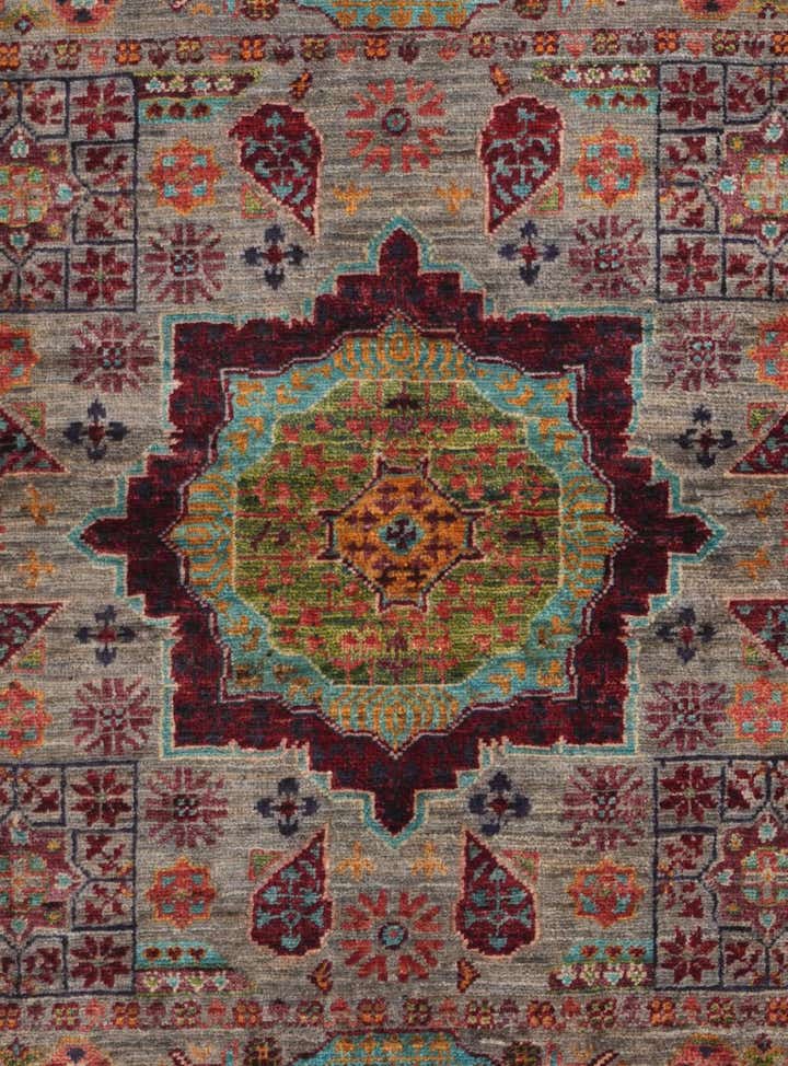 3' 5 x 4' 10 Hand Knotted Mamluk Ziegler Rug