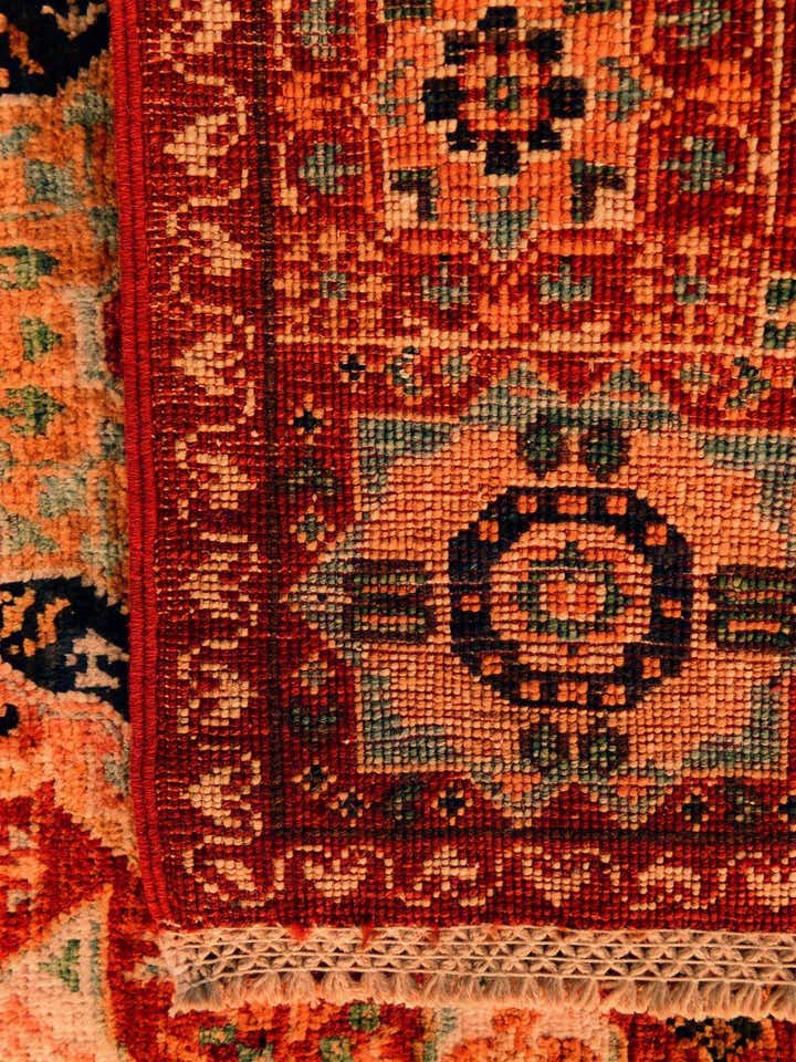 60cm x 100cm Hand Knotted Mamluk Ziegler Rug