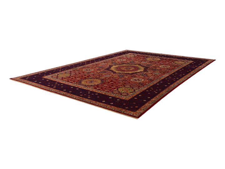 9' 11 x 14' 3 Hand Knotted Mamluk Ziegler Rug