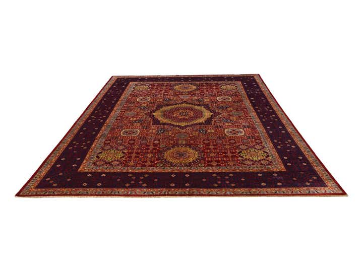 9' 11 x 14' 3 Hand Knotted Mamluk Ziegler Rug