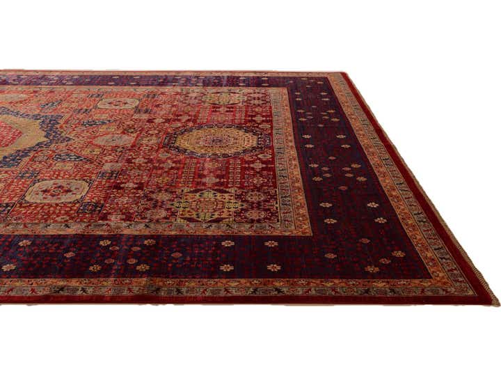 9' 11 x 14' 3 Hand Knotted Mamluk Ziegler Rug