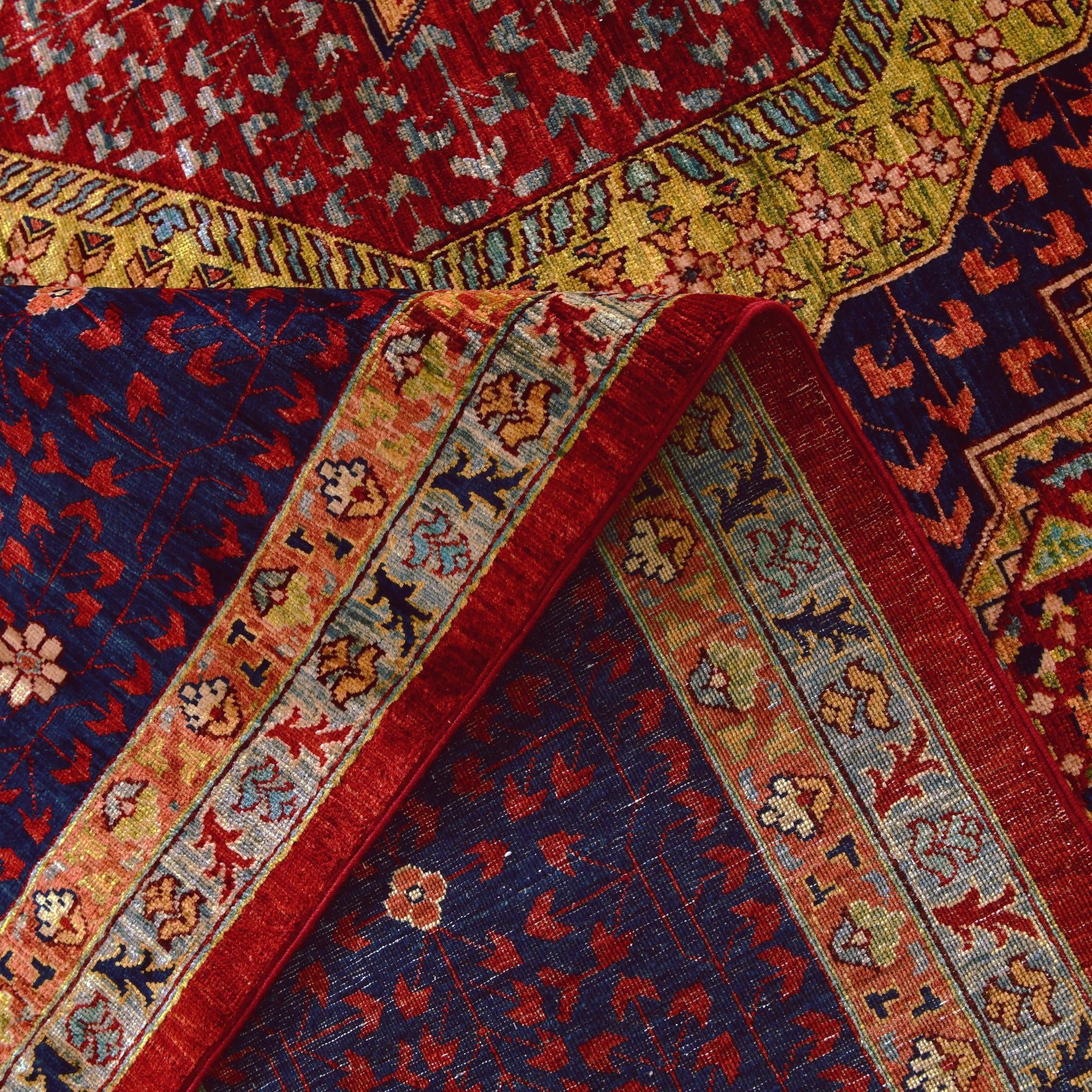 9' 11 x 14' 3 Hand Knotted Mamluk Ziegler Rug