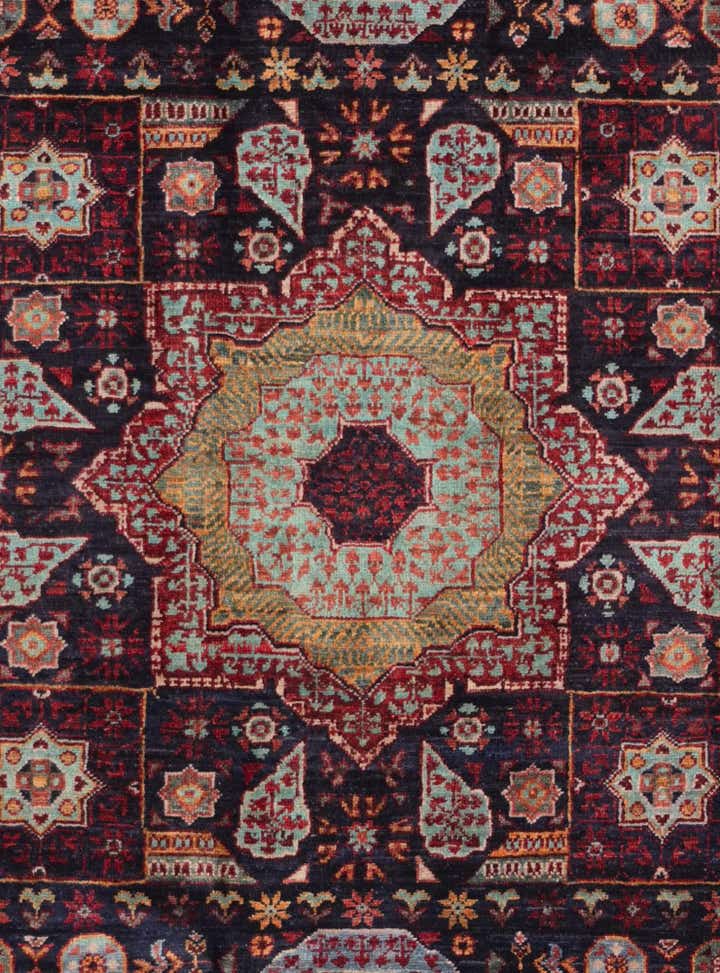 4' x 5' 8 Hand Knotted Mamluk Ziegler Rug