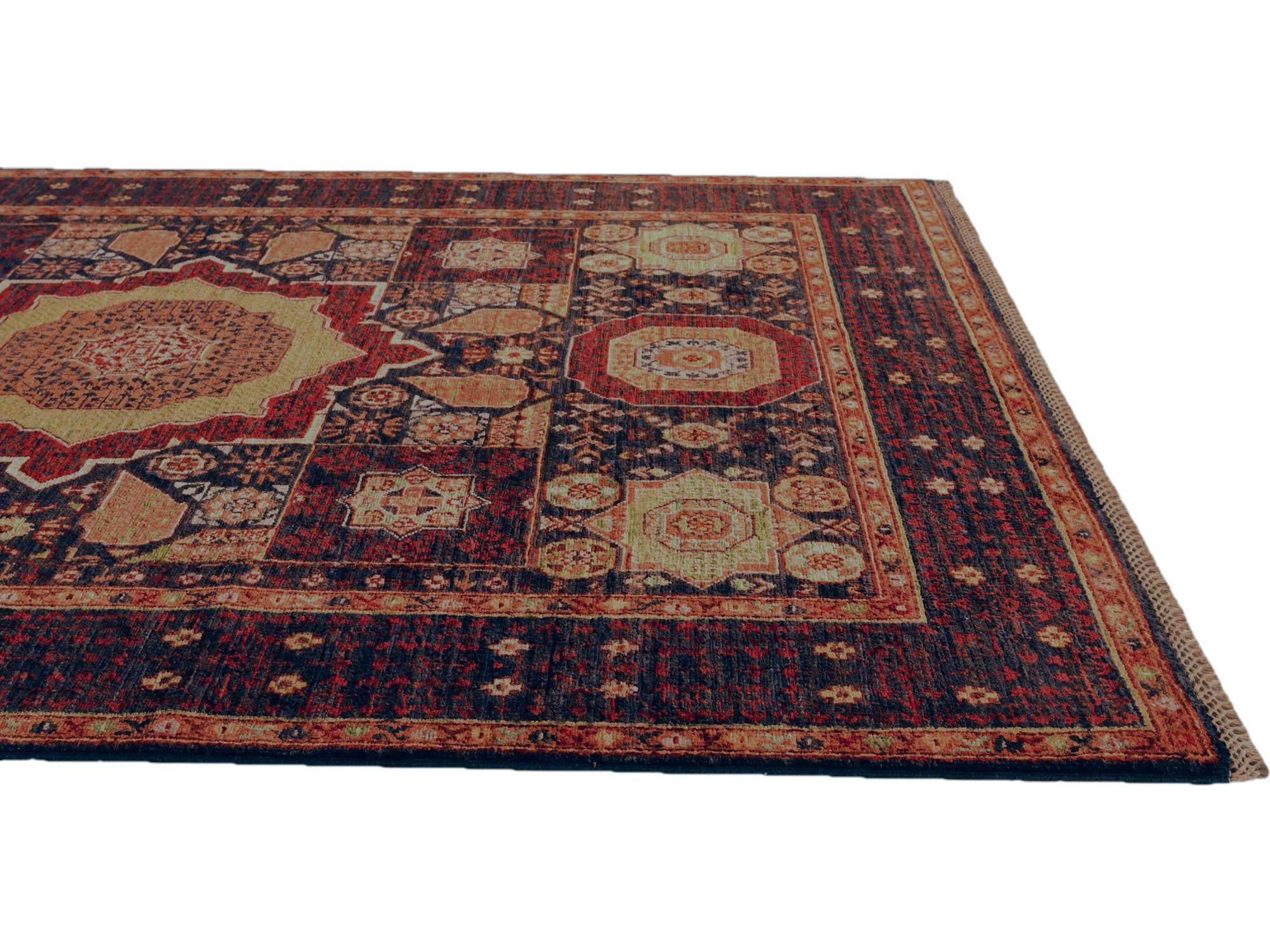 5' x 6' 10 Hand Knotted Mamluk Ziegler Rug