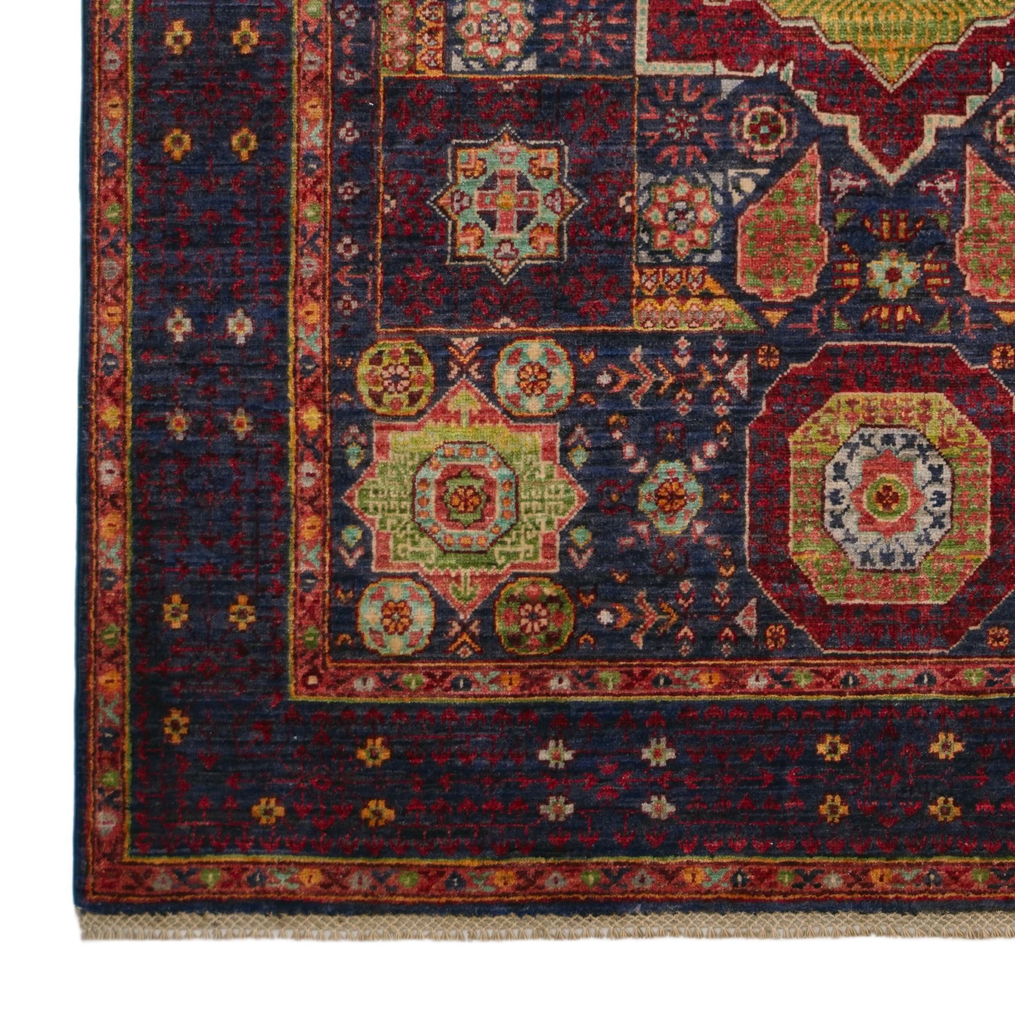 5' x 6' 10 Hand Knotted Mamluk Ziegler Rug