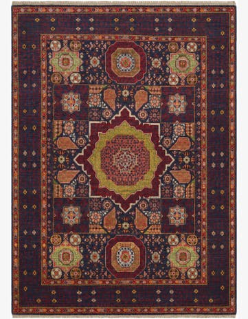 5' x 6' 10 Hand Knotted Mamluk Ziegler Rug