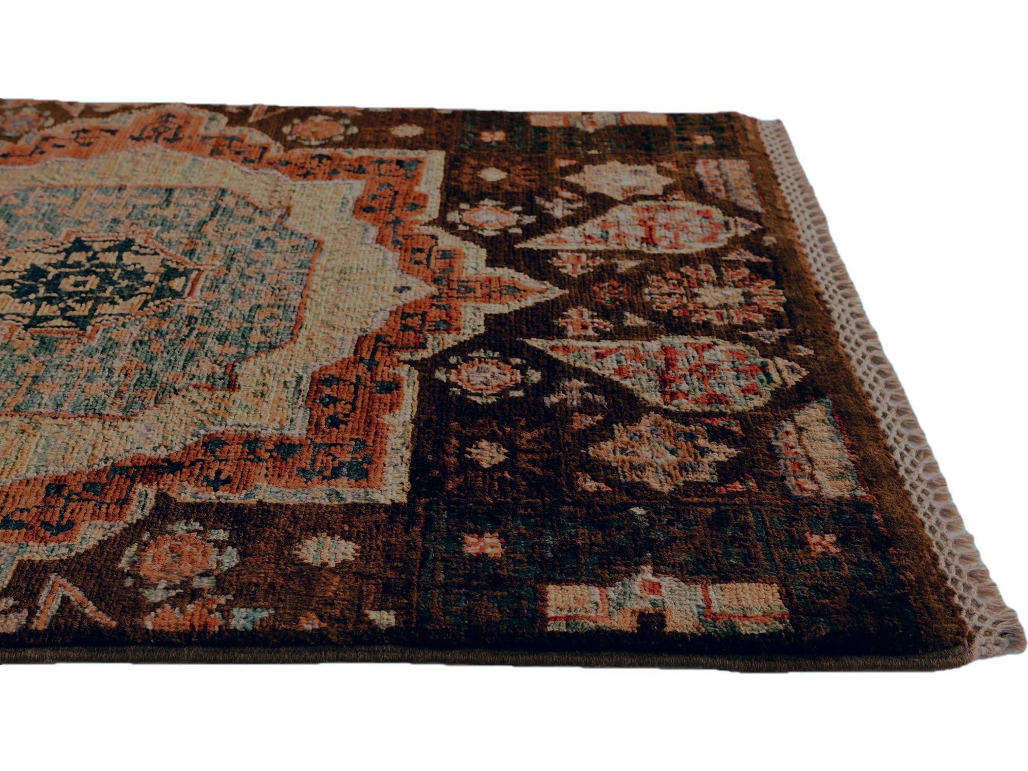 2' x 3' Hand Knotted Mamluk Ziegler Rug
