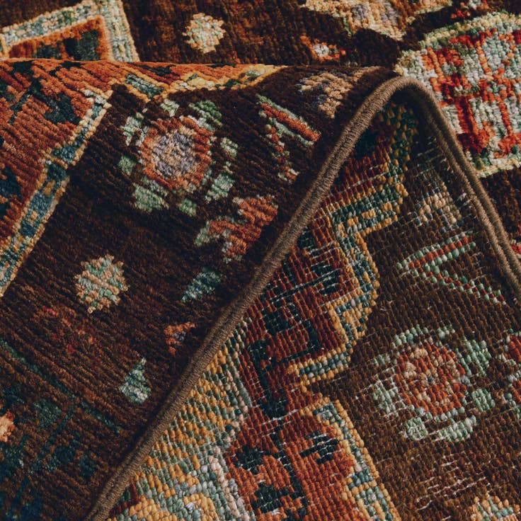 Detail image of 2' x 3' Hand Knotted Mamluk Ziegler Rug