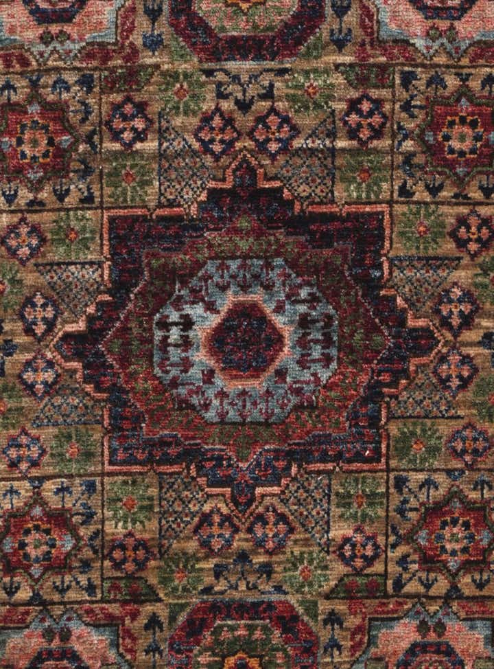 2' x 3' Hand Knotted Mamluk Ziegler Rug