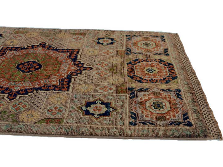 2' x 3' 3 Hand Knotted Mamluk Ziegler Rug
