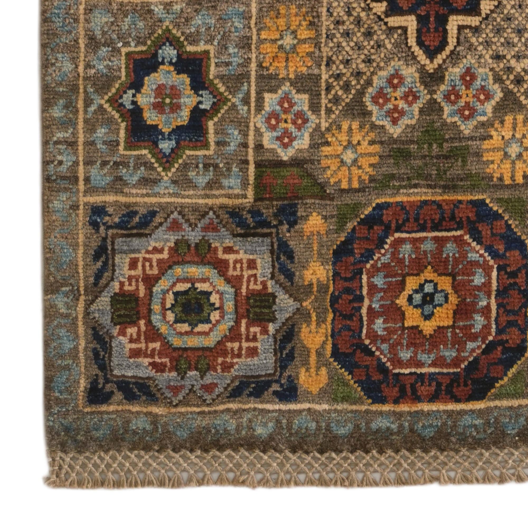 2' x 3' 3 Hand Knotted Mamluk Ziegler Rug