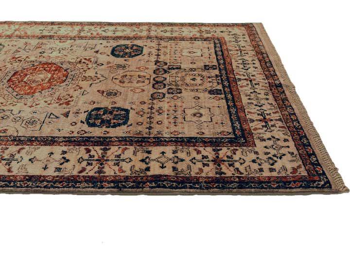 3' 11 x 5' 11 Hand Knotted Mamluk Ziegler Rug