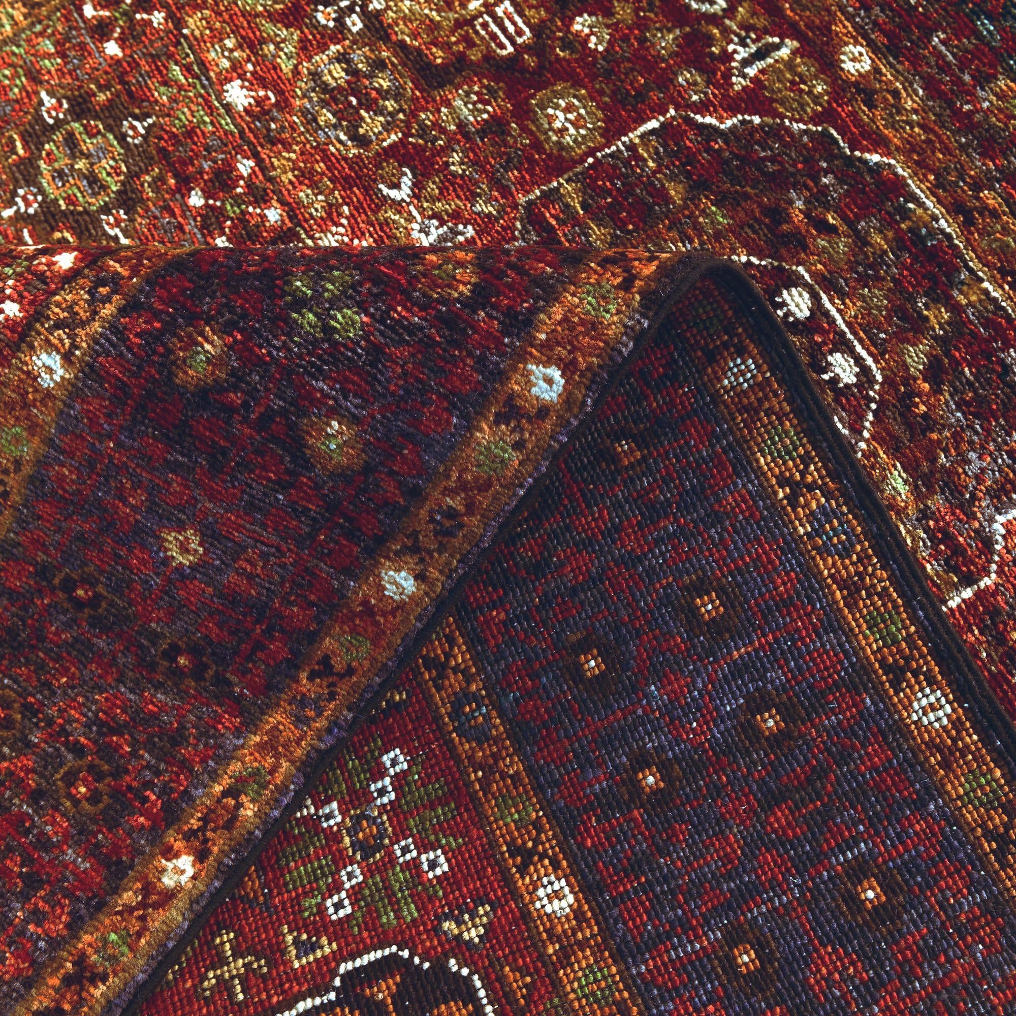 3' 5 x 4' 11 Hand Knotted Mamluk Ziegler Rug