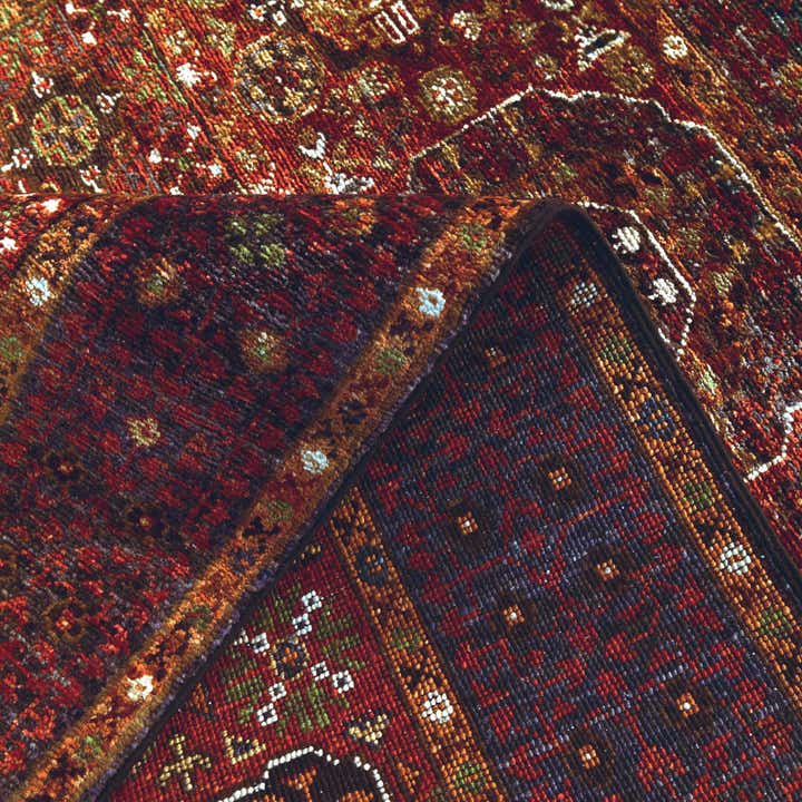 3' 5 x 4' 11 Hand Knotted Mamluk Ziegler Rug