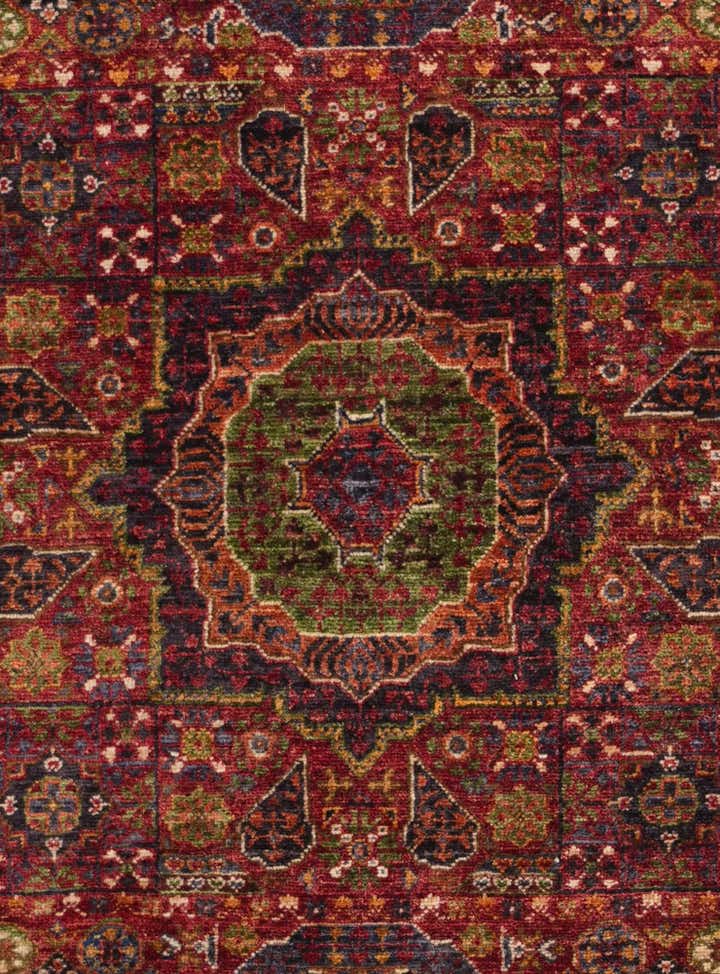 3' 5 x 4' 11 Hand Knotted Mamluk Ziegler Rug