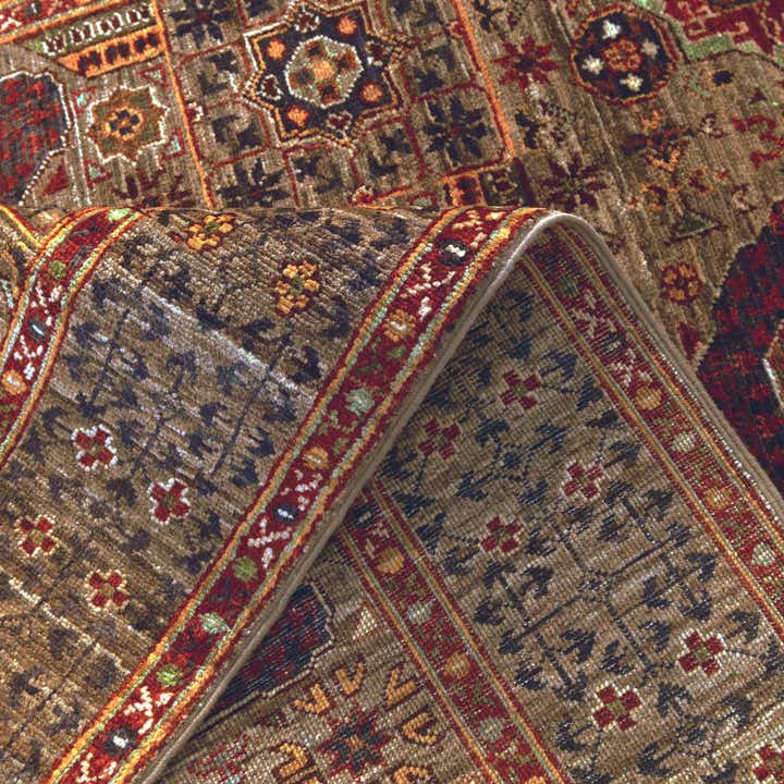 4' x 5' 10 Hand Knotted Mamluk Ziegler Rug