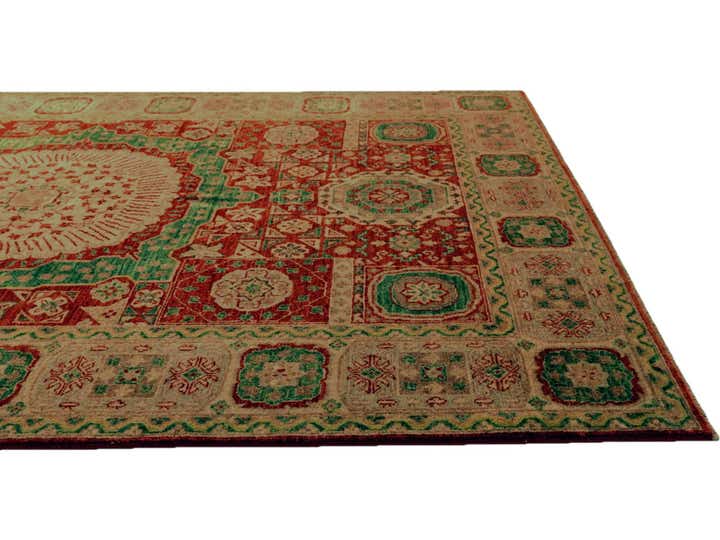 5' 7 x 7' 9 Hand Knotted Mamluk Ziegler Rug