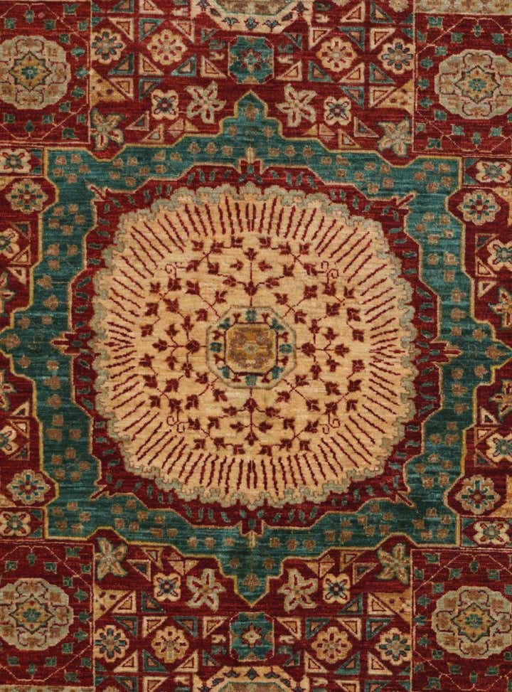 5' 7 x 7' 9 Hand Knotted Mamluk Ziegler Rug