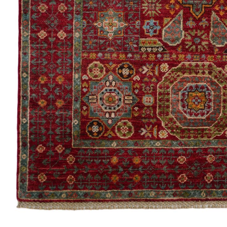 Detail image of 3' 6 x 5' 1 Hand Knotted Mamluk Ziegler Rug