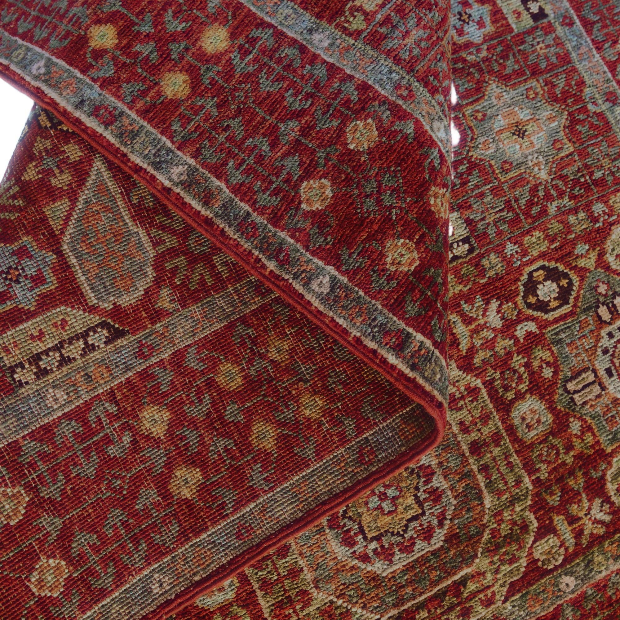 3' 6 x 5' 1 Hand Knotted Mamluk Ziegler Rug