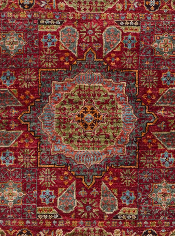 3' 6 x 5' 1 Hand Knotted Mamluk Ziegler Rug