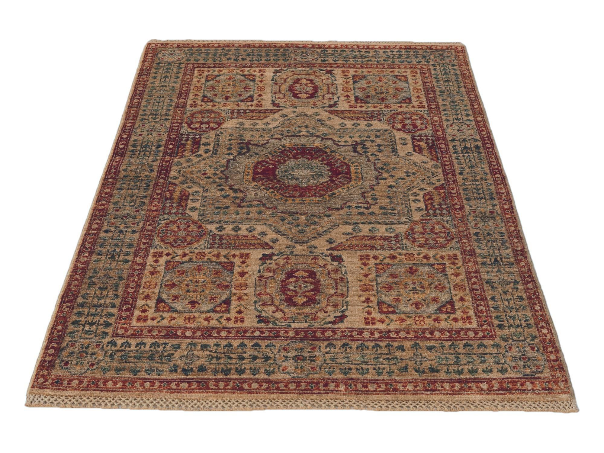 3' 3 x 5' Hand Knotted Mamluk Ziegler Rug