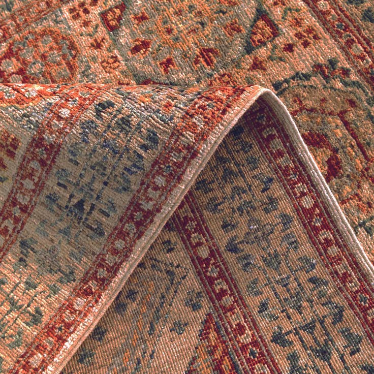Detail image of 3' 3 x 5' Hand Knotted Mamluk Ziegler Rug
