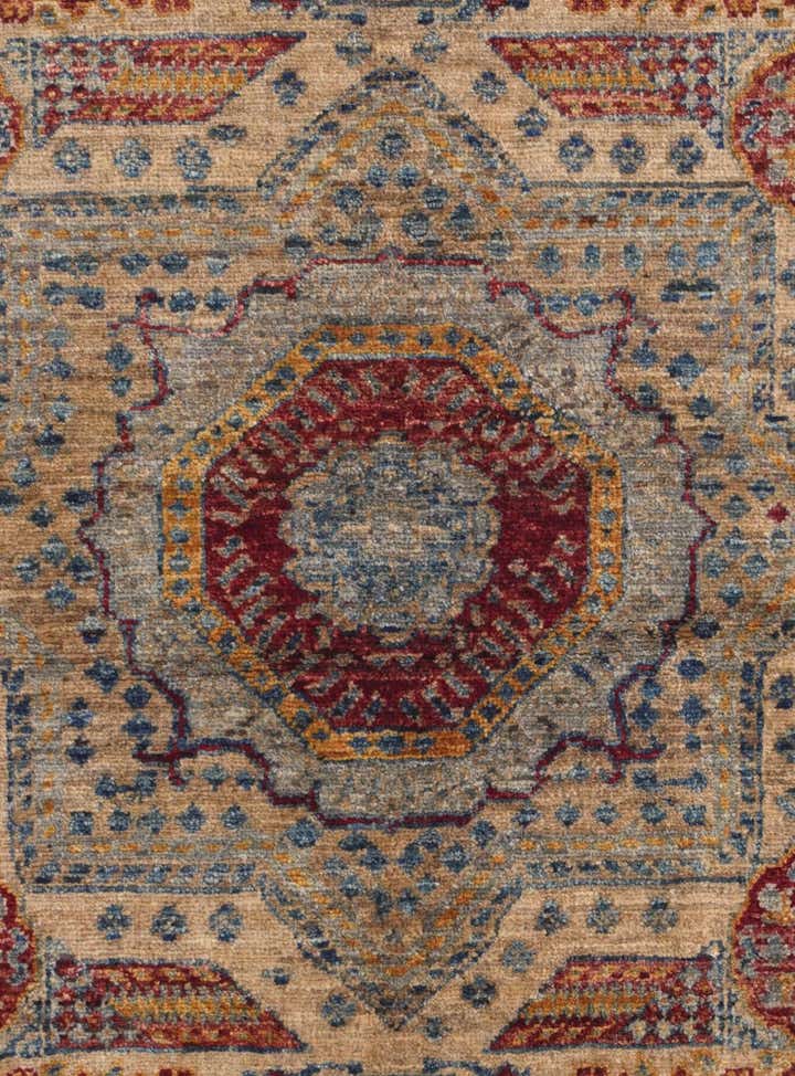 3' 3 x 5' Hand Knotted Mamluk Ziegler Rug