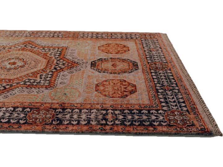 3' 5 x 5' 3 Hand Knotted Mamluk Ziegler Rug