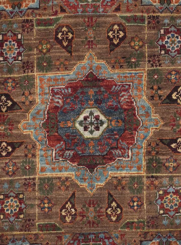 2' x 2' 11 Hand Knotted Mamluk Ziegler Rug