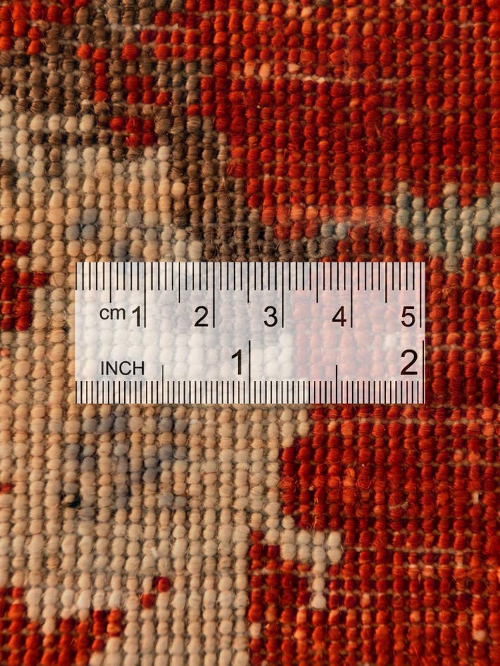 Detail image of 3' 3 x 4' 11 Hand Knotted Mamluk Ziegler Rug