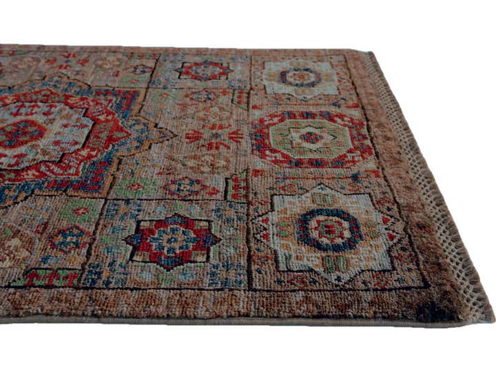 2' x 3' 2 Hand Knotted Mamluk Ziegler Rug